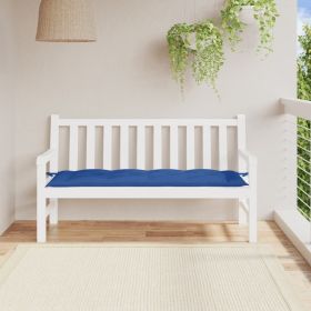 Garden Bench Cushion Royal Blue 59.1"x19.7"x2.8" Oxford Fabric