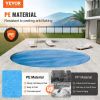 VEVOR Solar Pool Cover, Œ¶10 ft Round Solar Blanket for Pools, Inground Above Ground Swimming Pool Solar Cover, 15 mil Solar Covers Blue