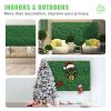 VEVOR 12PCS 24"x16" Grass Wall Panels for 32 SQ Feet, Boxwood Hedge Wall Panels, Artificial Grass Backdrop Wall 1.6"