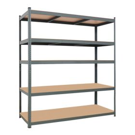 Five Layer Shelf Gray Spray Painted (Option: Gray)