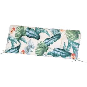 Bench Seat Cushion For Indoor Outdoor Furniture Non Slip Long Chair Cushion with Ties Strap Waterproof Swing Cushion 51.18x19.68IN For Garden Pat (Type: Waterproof_10_Hawaii)