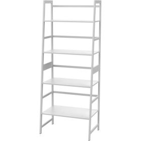 Trapezoidal Bookshelves - Prohibited Sales Platform - Amazon (Color: White)